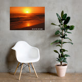 Poster ( Ciel de feu, Sri Lanka ) FR Home Travel World Store
