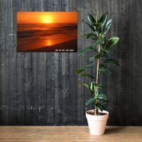 Poster ( Ciel de feu, Sri Lanka ) FR Home Travel World Store