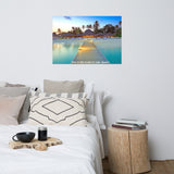 Posters ( Hôtel de rêve aux Maldives ) FR Home Travel World Store