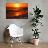 Poster ( Ciel de feu, Sri Lanka ) FR Home Travel World Store
