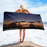 Serviette Premium ( Soirée magique aux Maldives ) FR Home Travel World Store