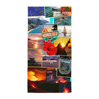 Serviette prémium ( Hawaii, Honolulu ) FR Home Travel World Store