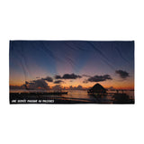 Serviette Premium ( Soirée magique aux Maldives ) FR Home Travel World Store