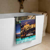Serviette prémium ( Athènes, Grèce ) FR Home Travel World Store