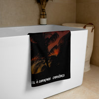 Serviette premium ( Coucher de soleil à Curaçaos, Caraïbes ) FR Home Travel World Store