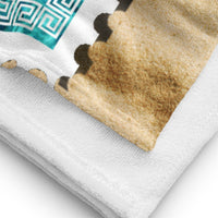 Serviette prémium ( Mykonos, Grèce ) FR Home Travel World Store